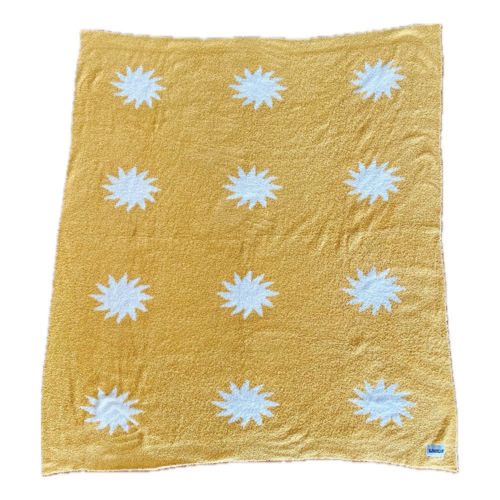 PREORDER: Sun Plush Throw - Marigold