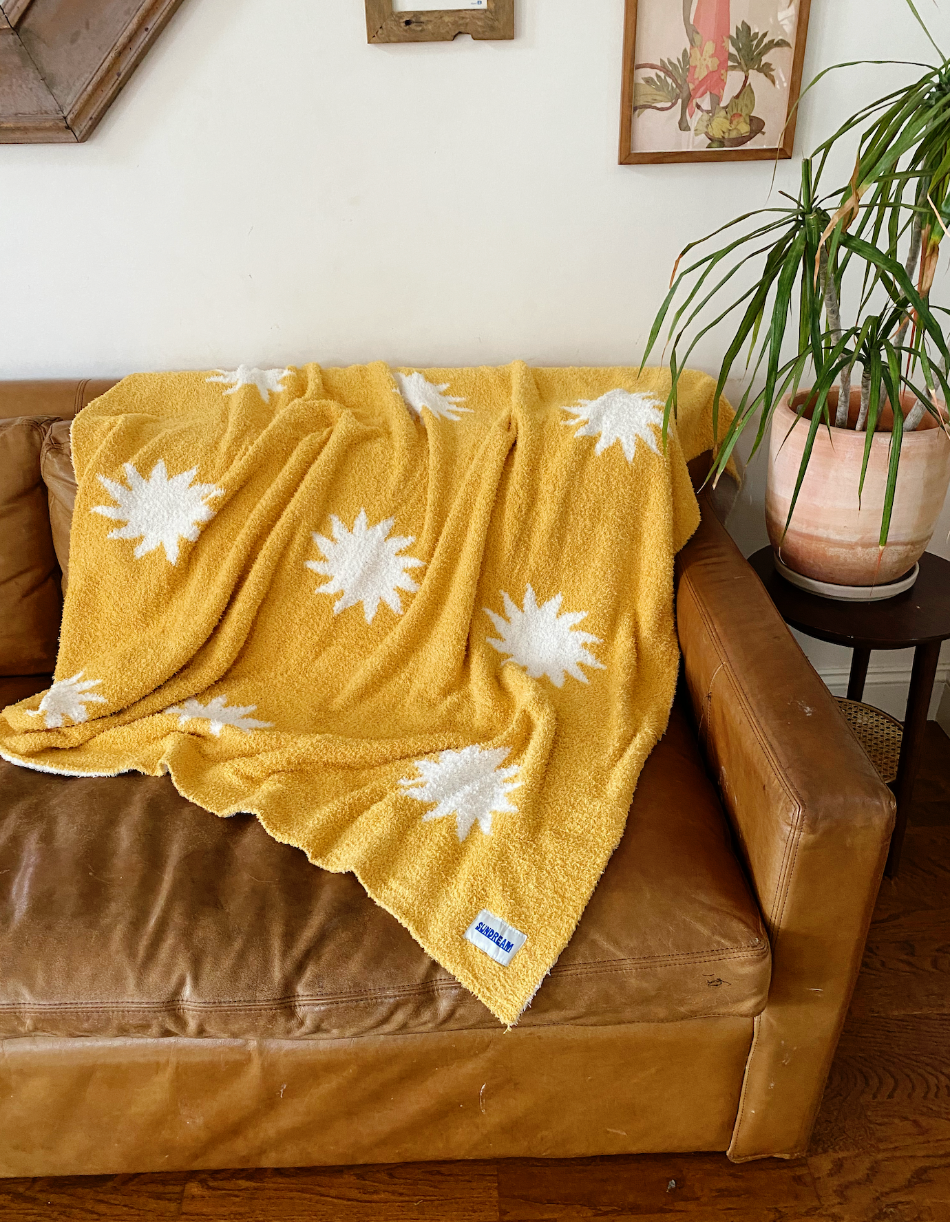 PREORDER: Sun Plush Throw - Marigold