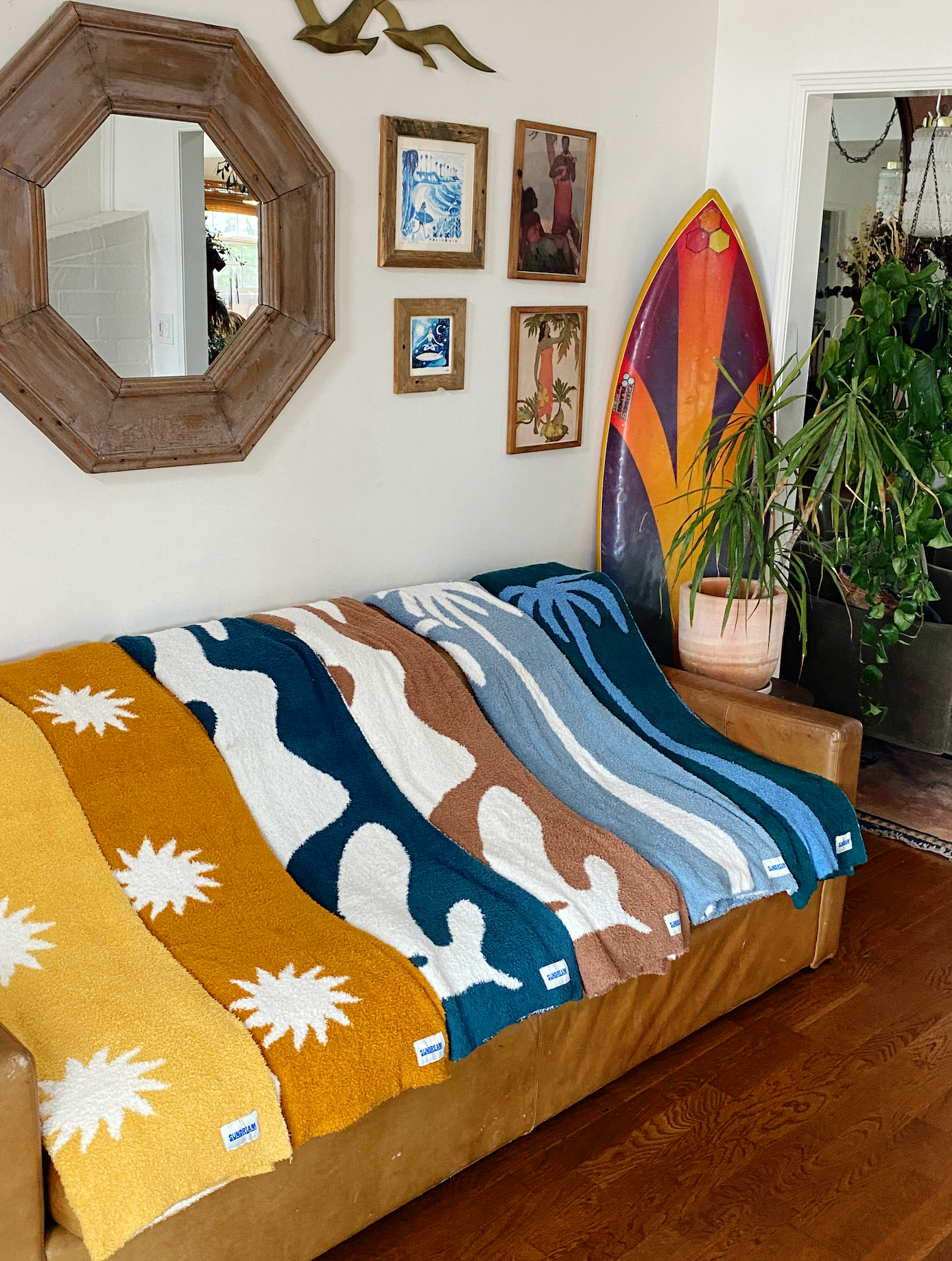 PREORDER: Sun Plush Throw - Marigold