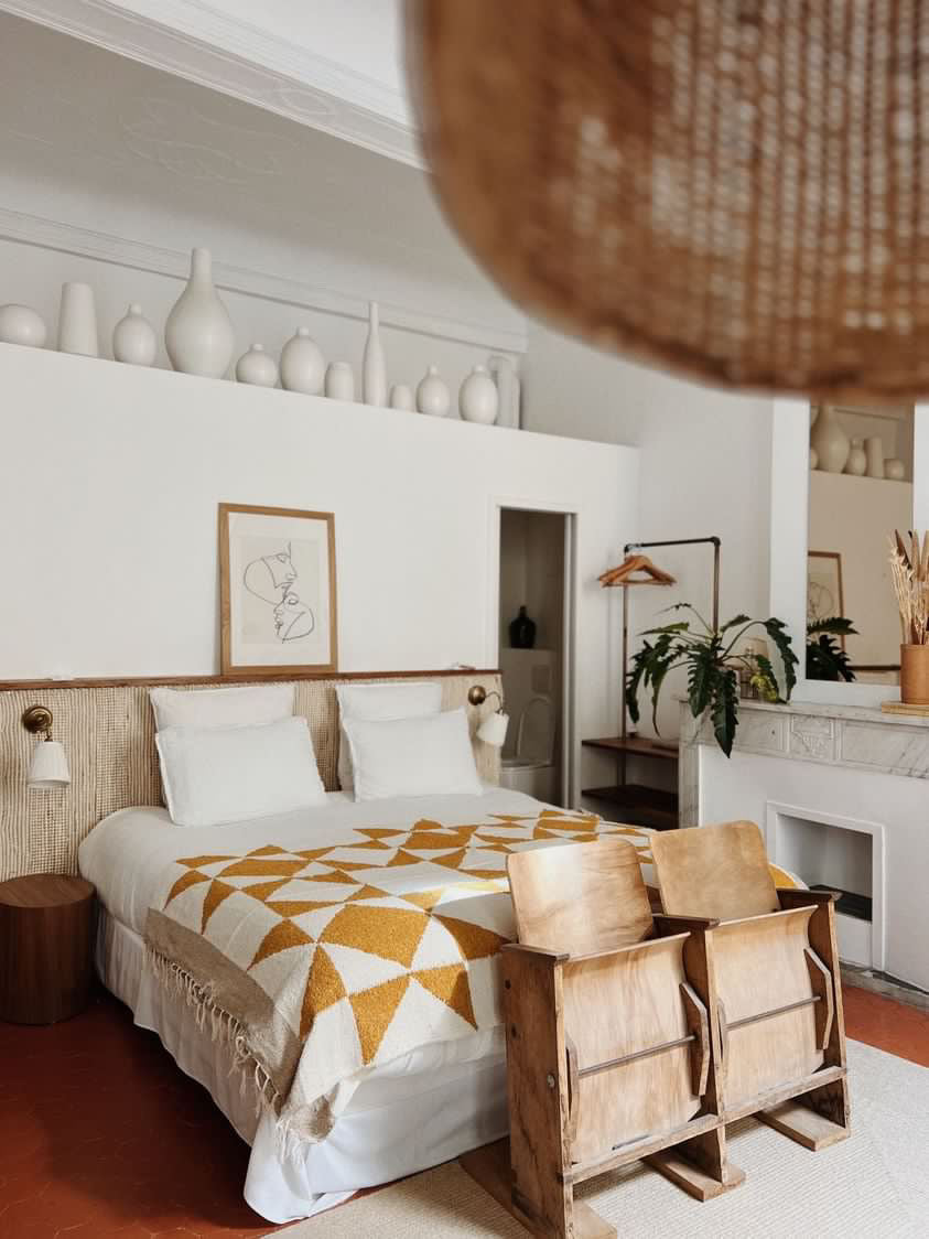 Patchwork Sun Gold Blanket