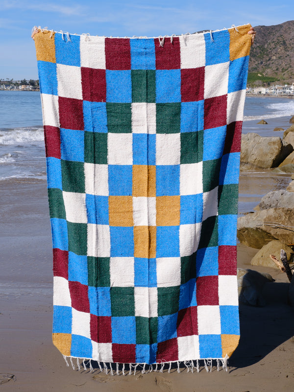 Sundown - Diamond Checker Heavyweight Blanket