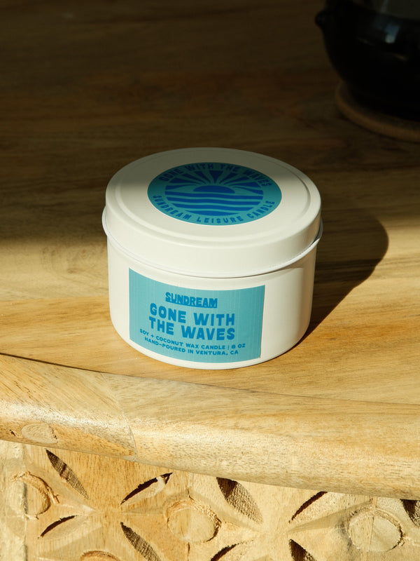 Gone With the Waves Candle