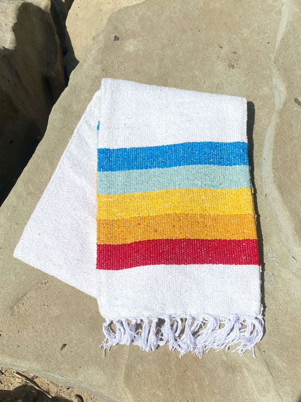 Vintage Rainbow Throw