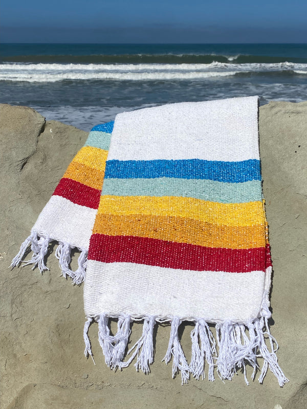 Vintage Rainbow Throw