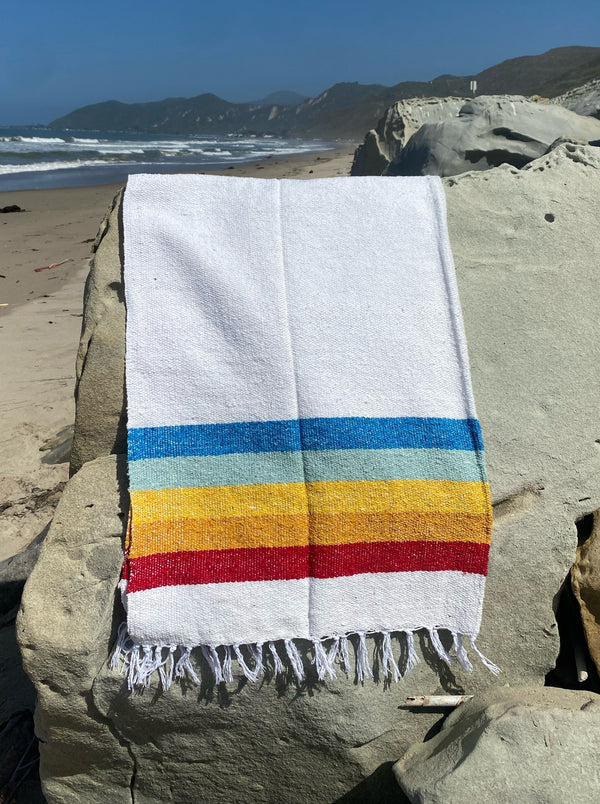 Vintage Rainbow Throw