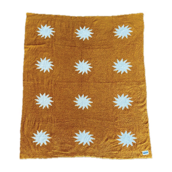 Sun Plush Throw - Buckhorn Brown