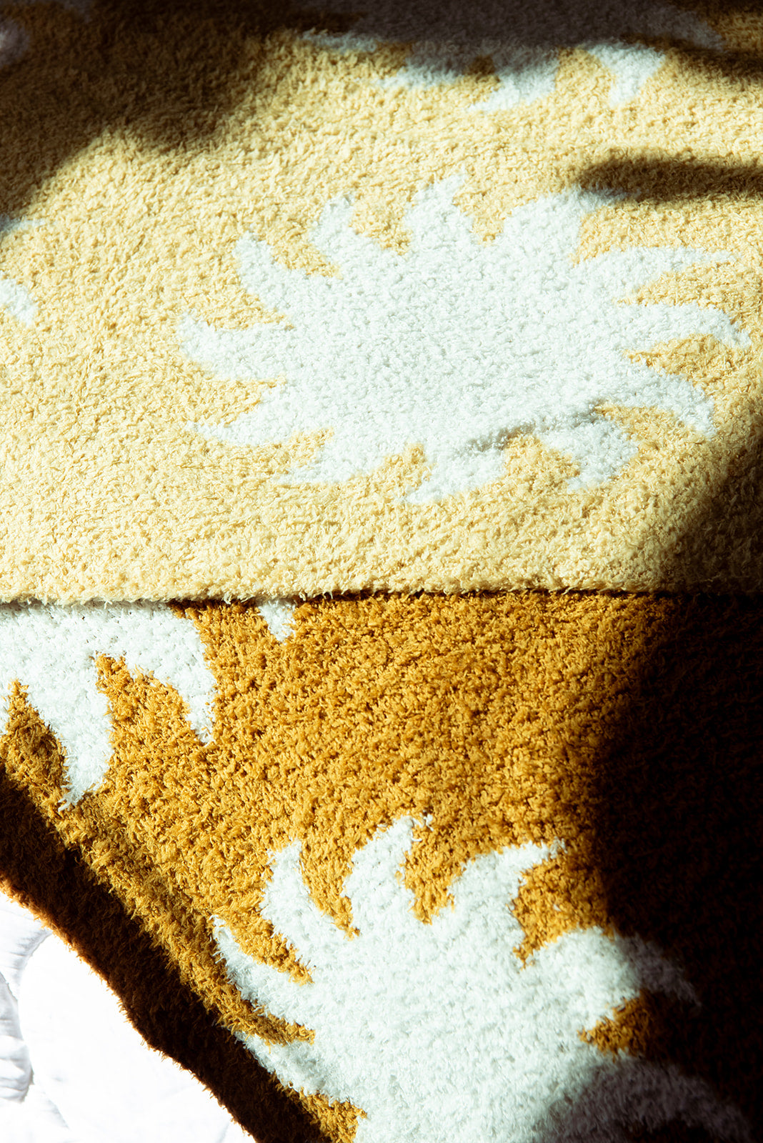 Sun Plush Throw - Marigold