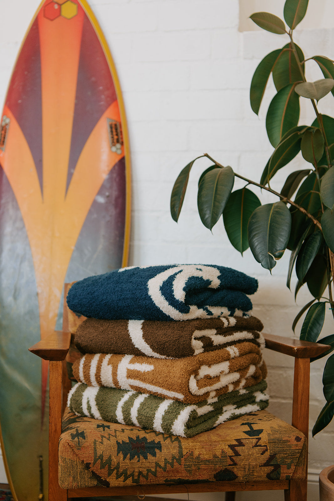 Canopy Plush Throw - Vintage Green