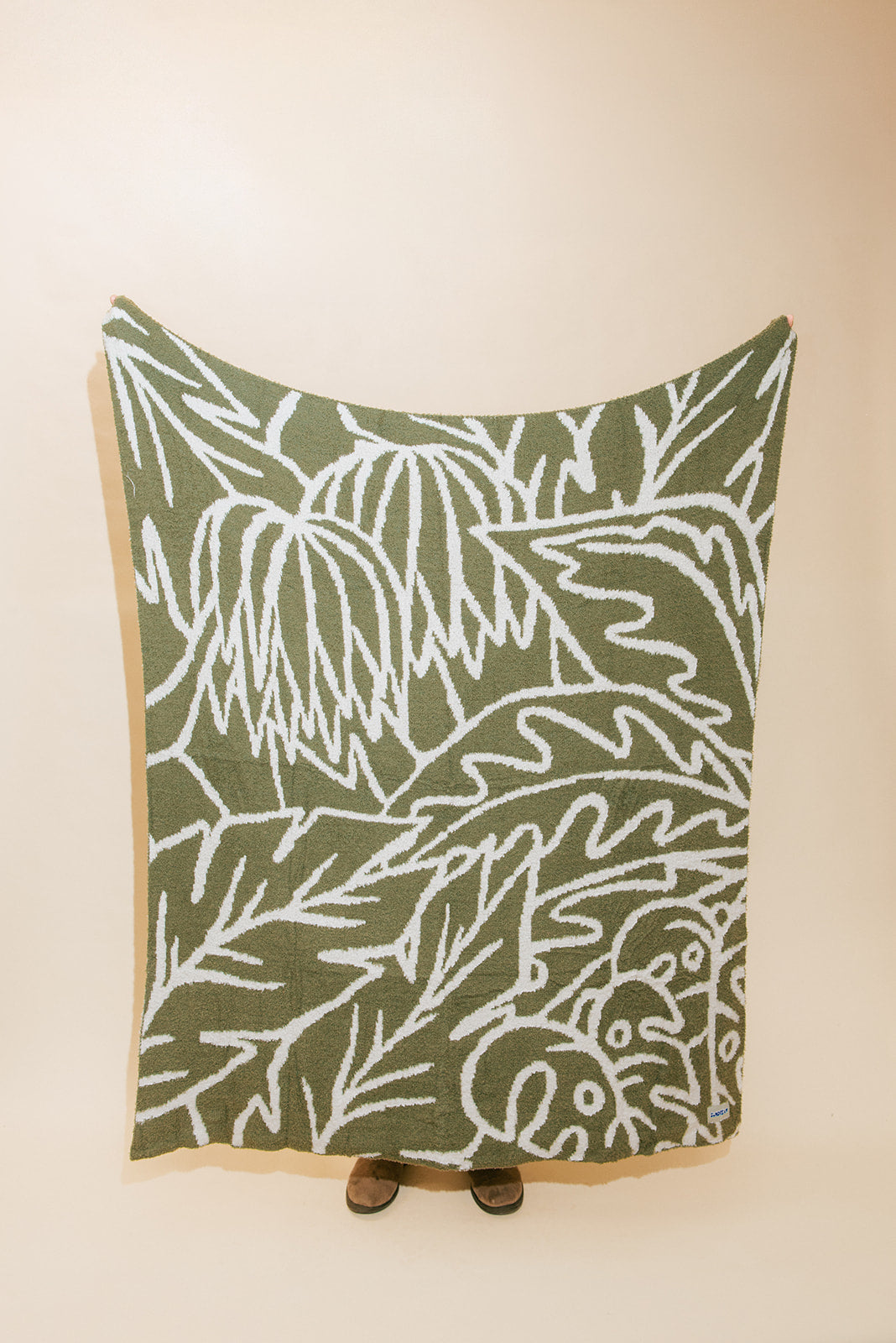 Canopy Plush Throw - Vintage Green