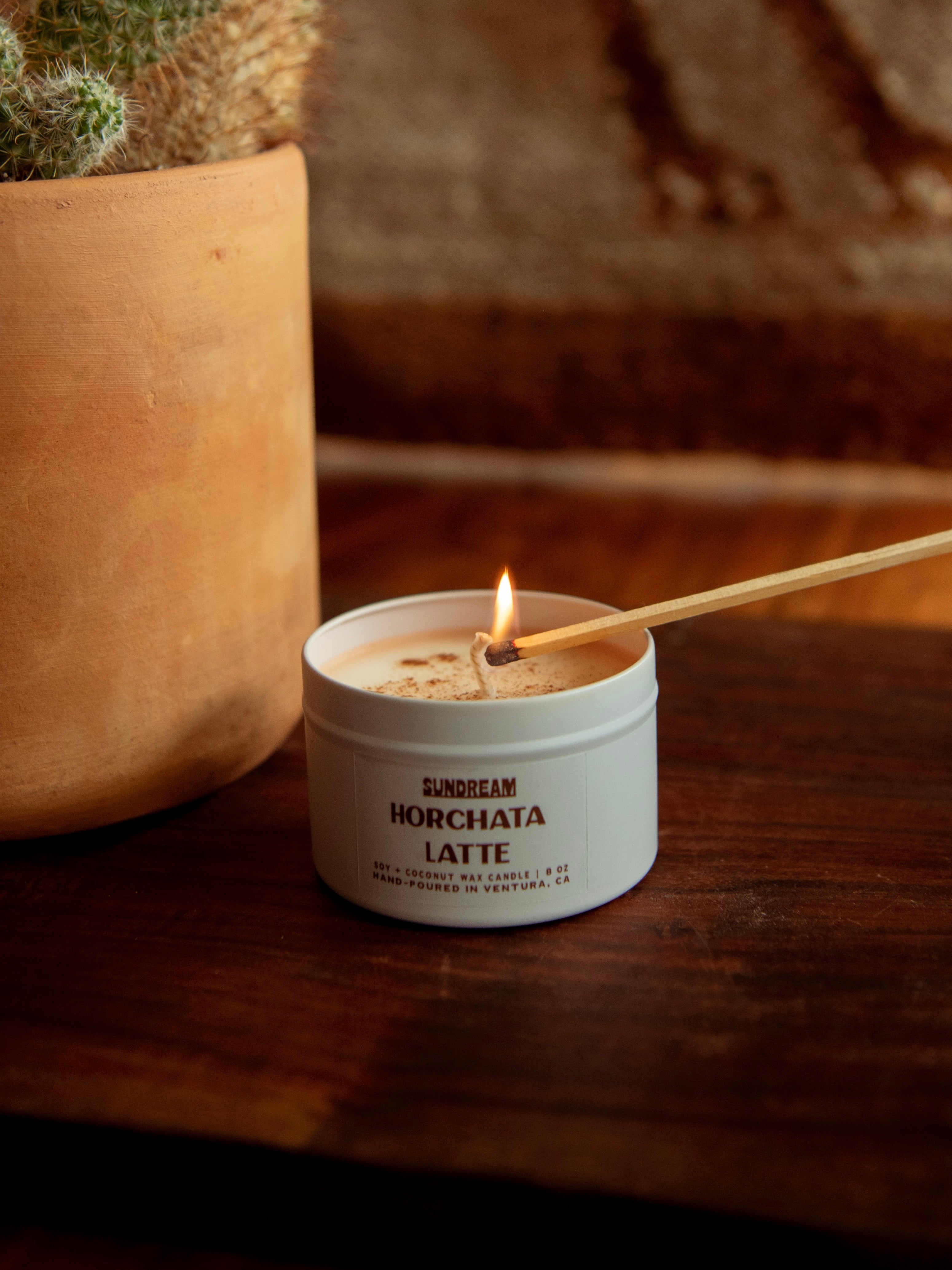 Hand-Poured Coconut Wax Candle