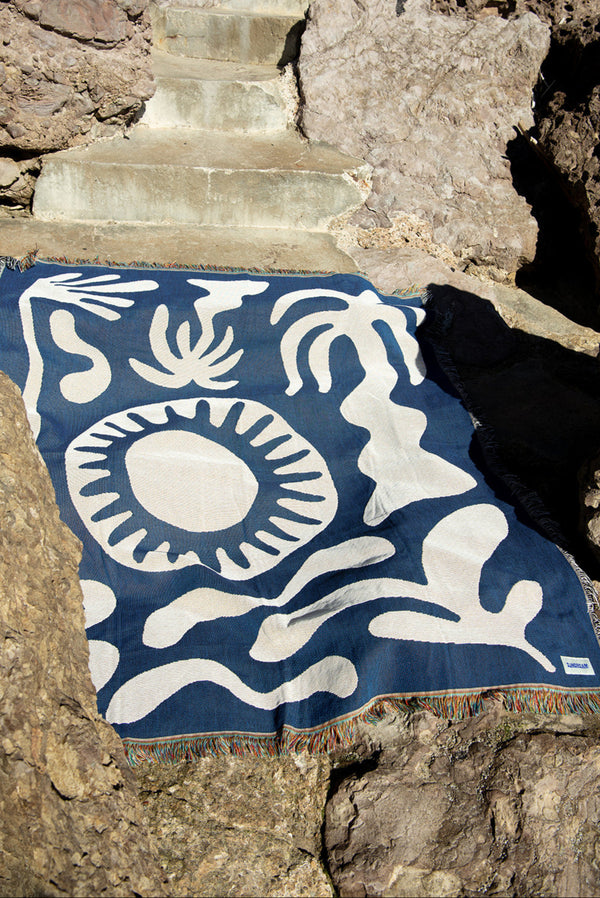 Paradise Heritage Woven Throw - Pacific