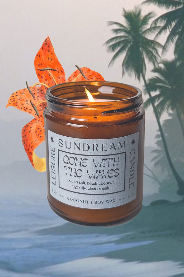 Gone With The Waves Candle